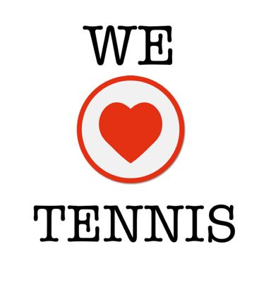 Grafik We love Tennis